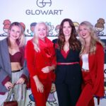Unternehmerinnen Iryna Thater, Jacqueline Pojer, Yvonne Bhatia mit Model und Influencerin Louisa Kapitza
