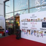 Wall of Fame vor der GlowArt Gallery Hafencity